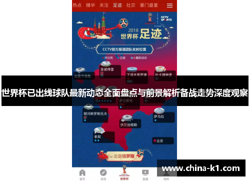 世界杯已出线球队最新动态全面盘点与前景解析备战走势深度观察